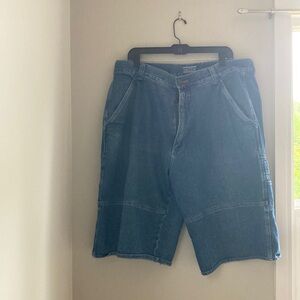 Authentic 90s vintage skater-style jean shorts